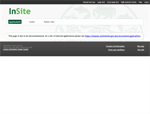 Tablet Screenshot of intranetapps.oxfordshire.gov.uk