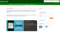 Desktop Screenshot of libcat.oxfordshire.gov.uk