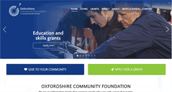 Desktop Screenshot of oxfordshire.org