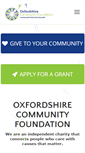Mobile Screenshot of oxfordshire.org
