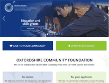 Tablet Screenshot of oxfordshire.org